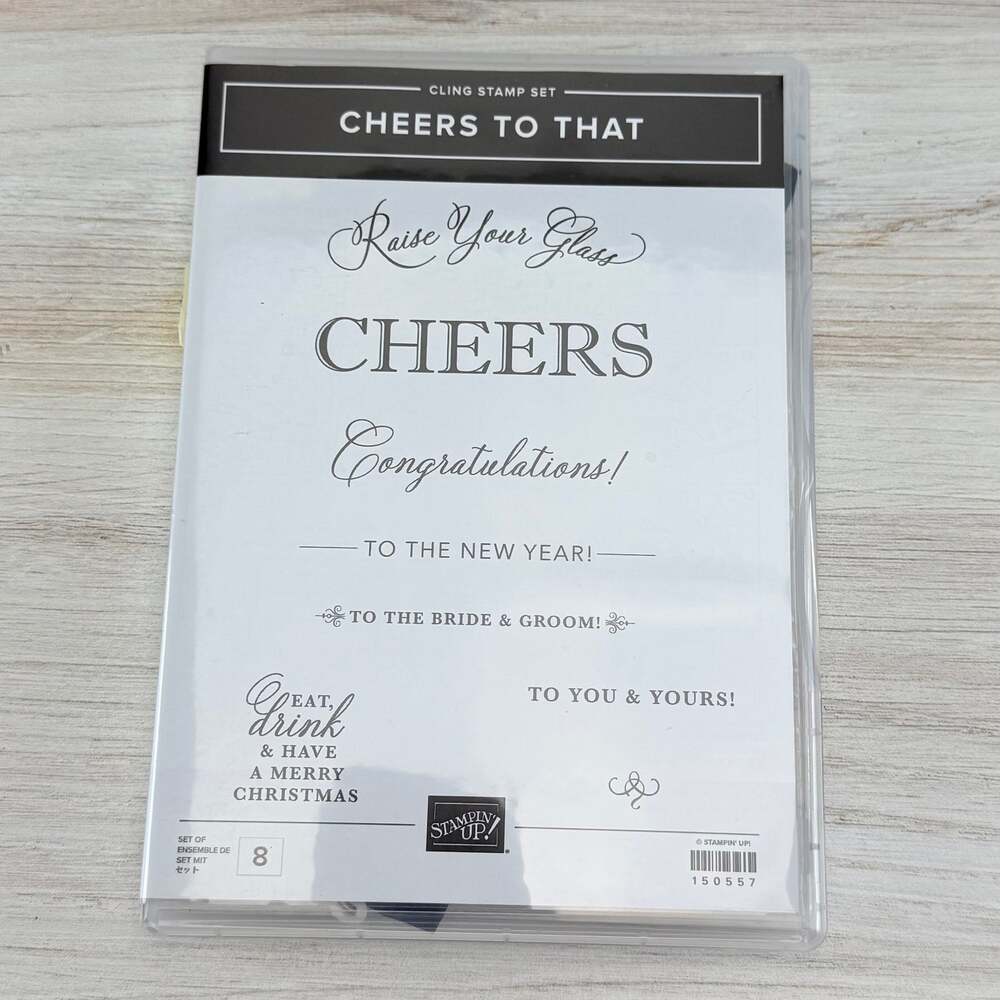 Stampin' Up! - Cheers to That + Die